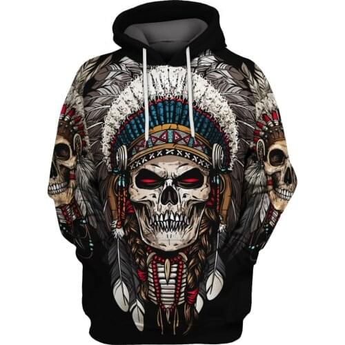 Hot sale Native Indian 3D Hoodies/sweatshirts Men Women New Fashion Hooded winter Autumn Long Sleeve streetwear Pullover-10