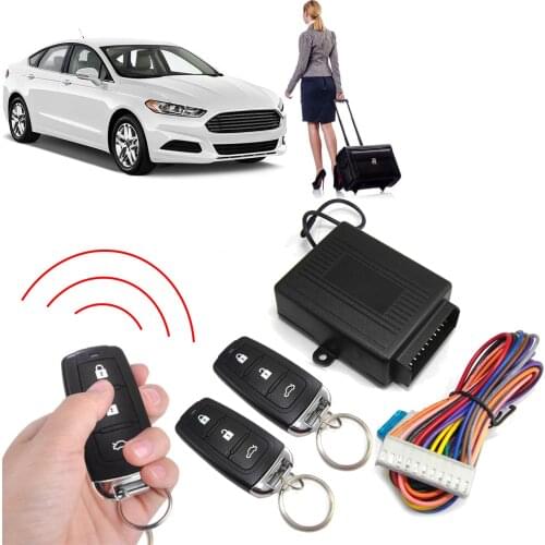 12V New Universal Car Auto Remote Central Kit Door Lock Locking Vehicle Keyless Entry System hot selling