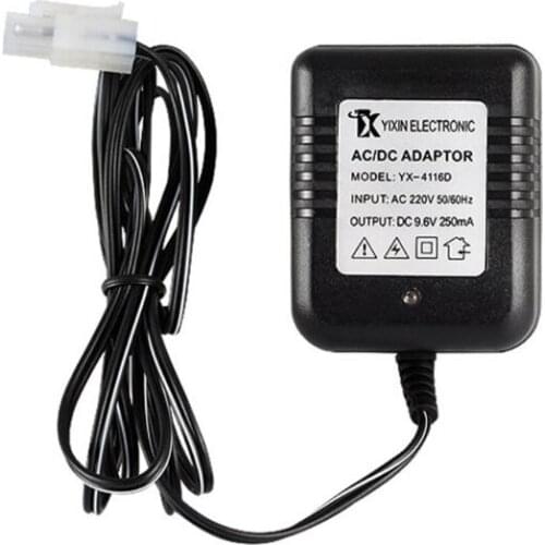 3C Rechargeable Battery Charger Ni-Cd Ni-MH Batteries Pack KET-2P Plug Adapter 9.6V 250mA Output RC Toy