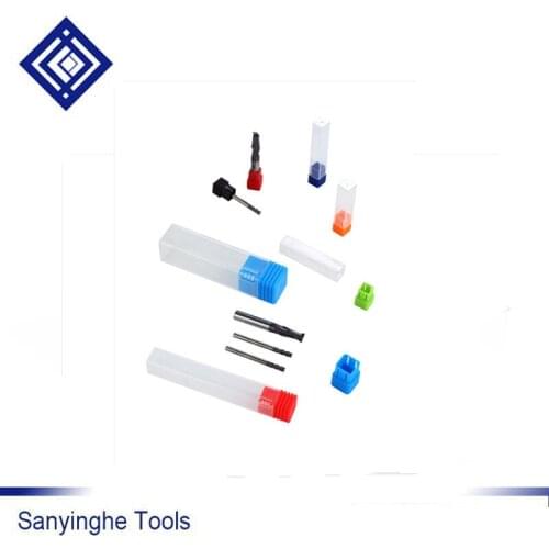 Free shipping high quality 1000 pcs/lots cnc carbide end mill plastic box Square packing box (Inner diameter 6mm/10mm12mm)