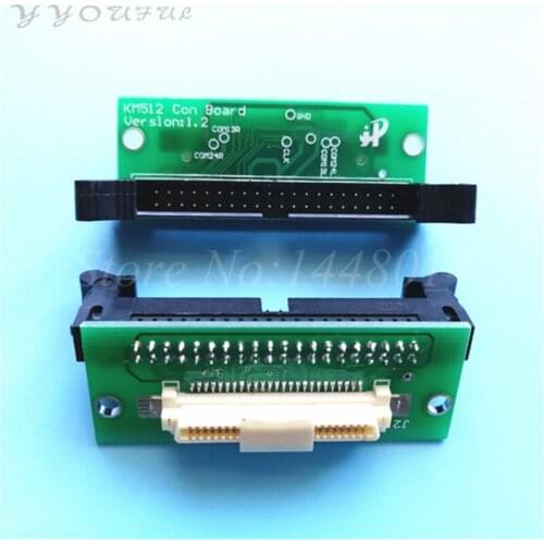 2pcs wholesale Konica 512 print head connector card V1.2 for Inkjet printer Liyu KM512 mini transfer card