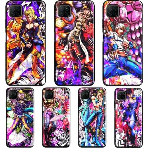 JoJolion JoJos Bizarre Anime Manga Case For Huawei P30 Pro P20 P40 Lite Mate 20 10 P Smart 2019 2021 Nova 5T Honor 8X 9X 10i