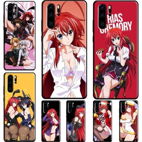Akeno Rias Gremory High School Dxd Back Case For Huawei P40 P30 Lite P Smart Z 2019 P20 Pro Mate 20 Lite Honor 20i 9A Nova 5T