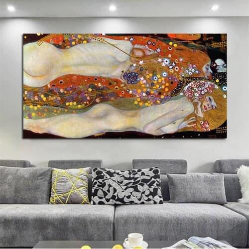 Home art Diy Diamond Painting Gustav Klimt Diamond Embroidery full Square Round Diamond Mosaic rhinestone EE1845