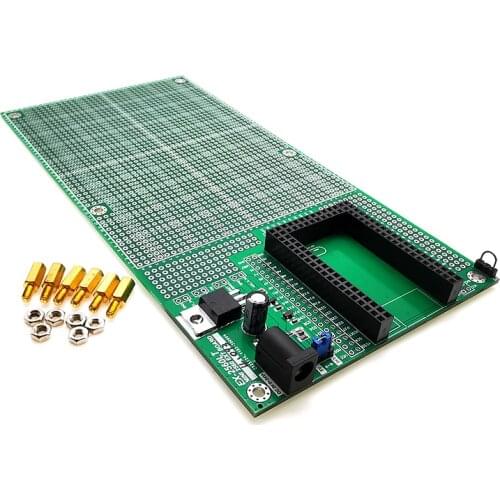 Double Side Prototype PCB Breadboard DIY 100x200mm 4.096V for Arduino Mega mini 2560