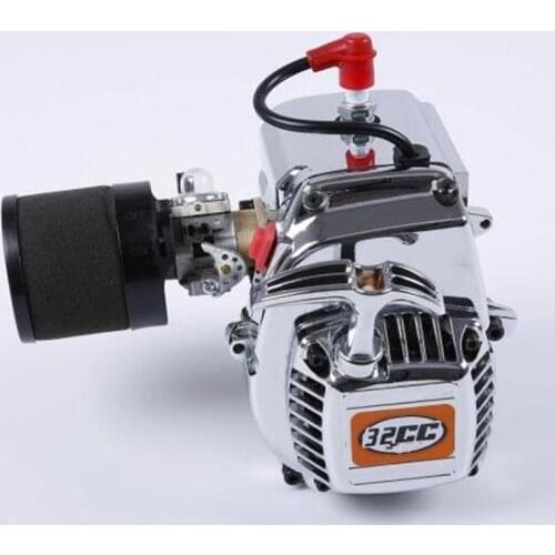 Rc Buggy Truck Chrome High Power Nitro Engine 32CC Gasoline Motor For 1/5 Scale Hpi Racing Bajas 5B 5T Losi 5ive-t Dbxl XL KM