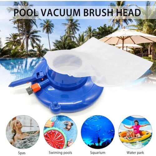 Pool Cleaning Tool Mini Swimming Pool Vacuum Cleaner Floating Objects Cleaning Tools pool Suction Head Cleaning Net Kit Garden S