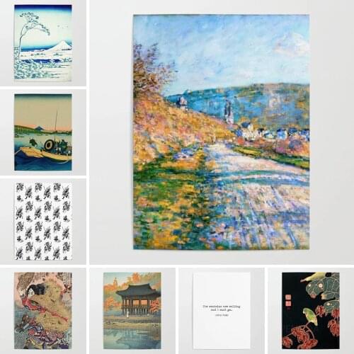 HD Prints Home Decor Painting in Chile Geese Banff Wave Cartoon Poster Wall Art Canvas Modular Frame Pictures For Living Room