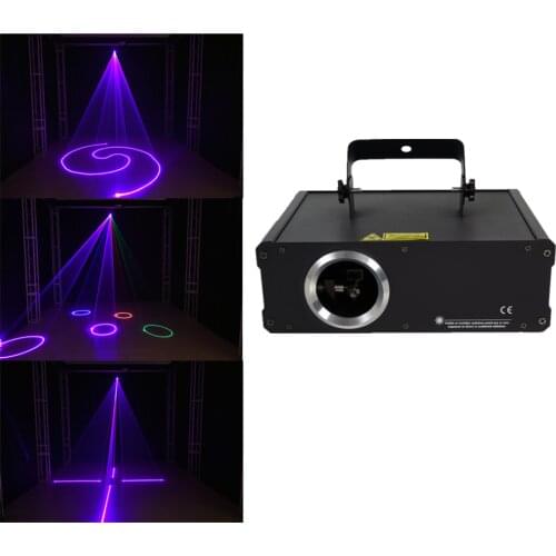 267 Patterns RGB 1 DMX512 Laser Line Scanner Stage Lighting Effect Laser Projector Light DJ Dance Bar Party Disco Show Lights