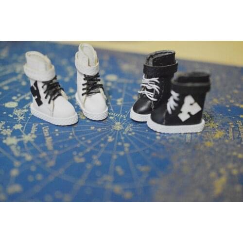 Ob11 doll shoes bjd shoes cowhide copper buckle leather boots for obitsu11,GSC clay,body9,YMY,1 / 12BJD doll Accessories boots