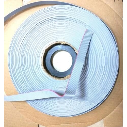 10pcs 765M lot Superior quality (1pcs/A reel of/76.5M 1.27m Pitch Flat Ribbon Cable) For 2.54mm FC IDC 12p 14P 16P 20P New