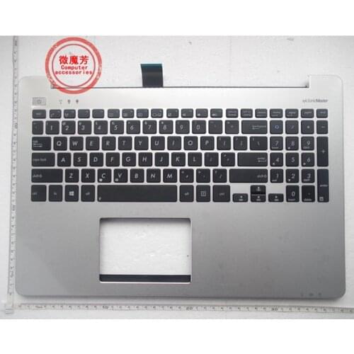 New For ASUS S551 LA LB S551L S551LN V551 K551 K551L Palmrest Top Cover C Shell Upper case KB bezel US Laptop Keyboard