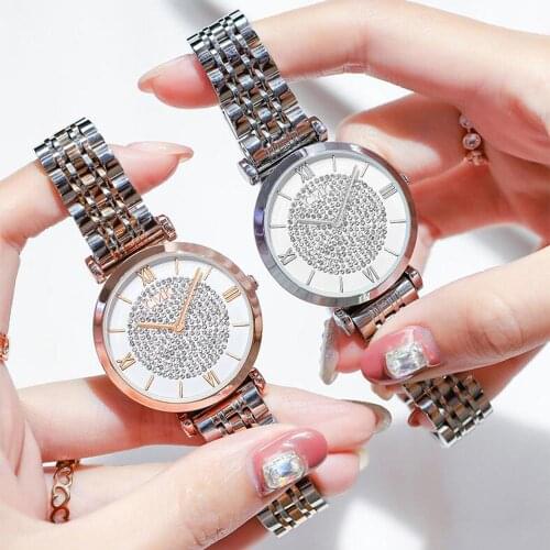 2019 Luxury Women Watches Womens Watch Female Clock Quartz Wristwatch Fashion Ladies Wrist Watch Reloj Mujer Relogio Feminino