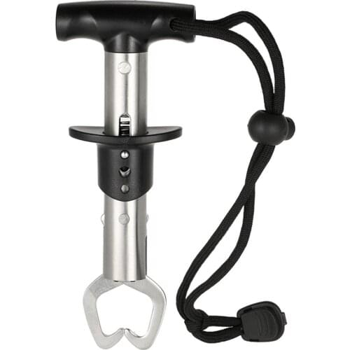 Stainless Steel Fishing Tackles Outdoor Lure Fishing Portable Tools, Fish Grip Lip Trigger Lock Gripper Clip