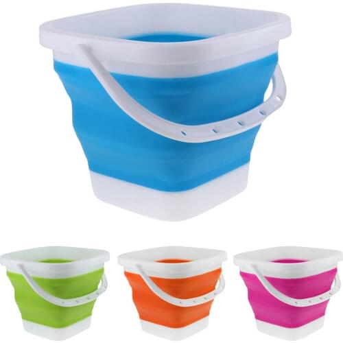 Car Van 3L Camping Folding Collapsible Bucket Outdoor Wash Barrel Handwashing Basin For RV Camper Motorhome Bus Trailer Lorry