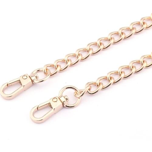 Crossbody Bag Handbag Metal Chain Cross Shoulder Strap Chain Replaceable Accessories Bag Chain Iron Alloy Chain