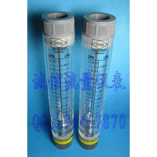 High quality Yuyao Jintai pipe type liquid flowmeter water LZM-20G 1-10GPM 4-36LPM