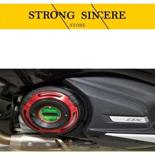 CNC Engine Protective Cover Engine Stator Cover Motorcycle For Yamaha T MAX 530 TMAX 530 2017-2018 Clear