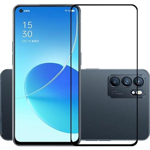Full Cover Screen Protectors For OPPO RENO6 5G/Reno6 Reno6 Z/Reno 5 Reno 4 Scratch Proof Protective Film Tempered Glass
