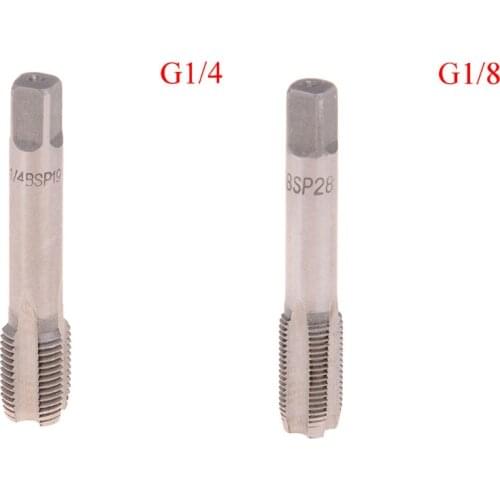 1pcs G1/8 1/4 HSS Taper Pipe Tap NPT Metal Screw Thread Cutting Tools High Quality