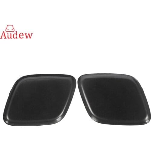 1Pcs Left/Right Black Bumper Headlight Washer Jet Primed Cover Cap For Ford/Focus 2012-2014