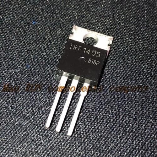 10PCS/LOT IRF1405 TO-220 169A 55V N-channel MOSFET MOS tube car original authentic In Stock