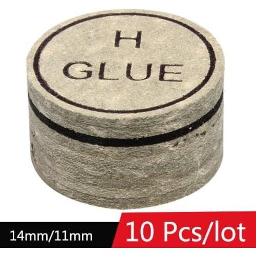 10 Pcs/lot Black Line Pool Cues Tip 14mm Billiards Accessories Snooker Cue Tip 11mm China 2016