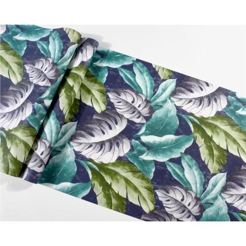 Beibehang papel de parede 3d Wallpaper Nordic banana leaf bedroom living room Southeast Asia Thai TV background wallpaper mural