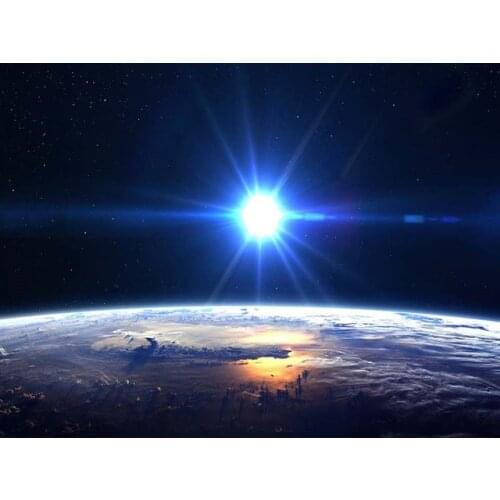 5D DIY Diamond Painting Space Planet Landscape Cross Stitch Kit Mosaic Embroidery Full Square Drill Home Decoration Gift