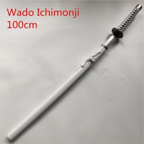Wooden Sword Weapon Roronoa Zoro Anime Cosplay Armed Katana Espada Wood Ninja Knife Samurai Sword Prop Toys For Teens
