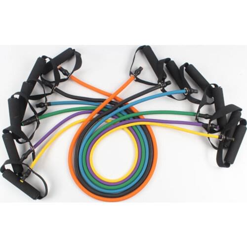 120cm Elastic Resistance Bands Yoga Pull Rope Fitness Crossfit Workout Exercise Tube Rubber Tensile ExpanderPractical Training