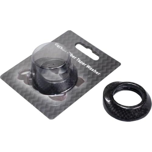 Carbon fiber road bicycle headset carbon mtb bike parts bicycle fork bowl in September conical taper washer 1 1/8