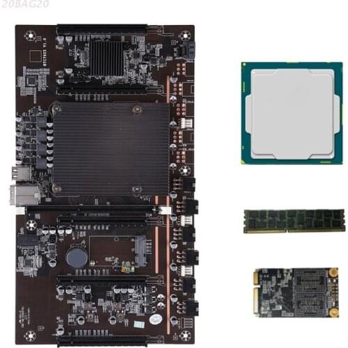 Mining X79-H61 5PCI-E B85 BTC Motherboard 5 PCI-E 3.0 X8 Slots for 3060 GPU