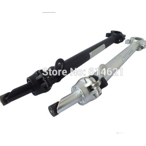 Matte black/retro silver single quick-release folding riser head stem with teeth no threadless folding bike stem 25.4*375mm