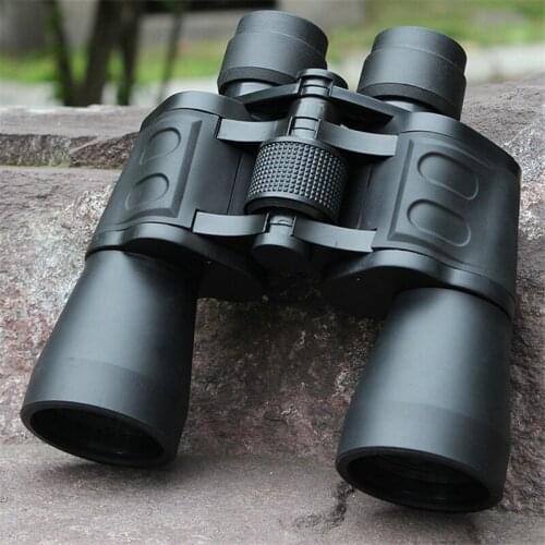 Powerful Military Binoculars 10X50 High Clarity Optical glass Hd Binocular Telescope low light Night Vision For Outdoor Hunting