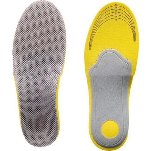 Flat Foot Orthopedic Insole Arch Insole Arch Support Cushion for Feet Care Pain Relief Breathable Sports Running Shoe Inserts
