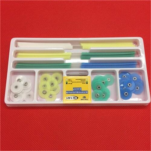 Dental Finishing And Polishing Discs Polishing Strips Mandrel Set Dental Supplies Resin Filling Material