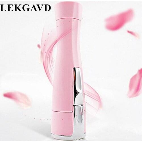 Portable Lady Mini Electric Hair Removal Device Shaver Armpits Safe Razor Female BODY Aluminum Alloy + ABS Pink