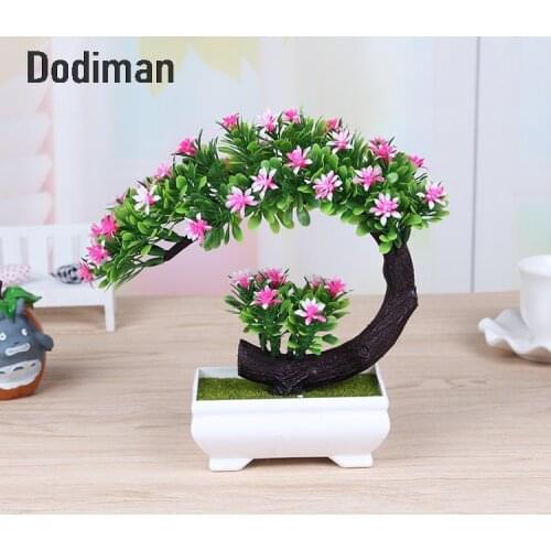 Prouddodiman Artificial Potted Flowers