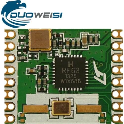 RFM63 | Wireless transceiver module | Ultra low receive power consumption 2.6mA | SX1211 | 868M | 915M