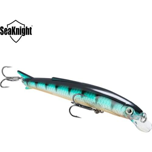 1 PCS SeaKnight SK005 Super 110mm 13g Minnow Floating 0.3-0.9M Artificial Fishing Bait Fishing Lures Quality Hooks Hard Wobblers