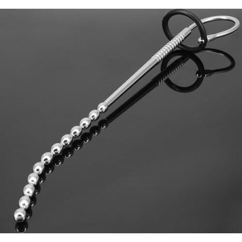 Super long 250mm penis plug urethral dilators stainless steel sex toys penis jewelry silicone cock ring urethral sounding