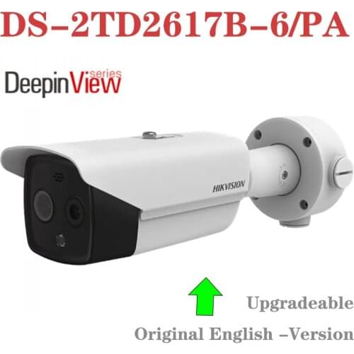 HIKVISION MUTIL Language DS-2TD2617B-6/PA Temperature Screening Thermographic Bullet Camera Temperature Accuracy ± 0.5 ° IP66