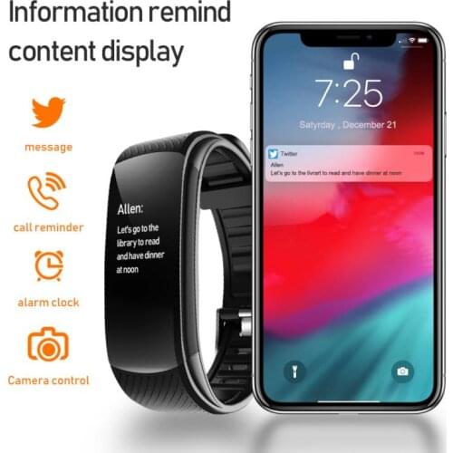 Smart Bracelet Ip67 Waterproof Sports Fitness Tracker Blood Pressure Heart Pedometer Fitness Smart Band Watch For Android Ios