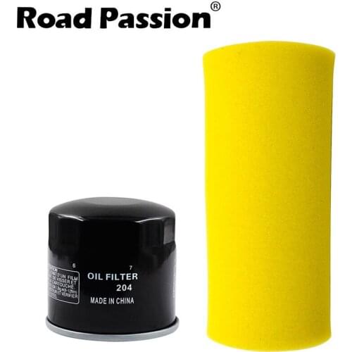 Motorcycle Parts Dirt Bike Air Filter & Oil Filter For YAMAHA Rhino 660 YXR660 YXR 660 2007 5UG-E4451-00 FS-923