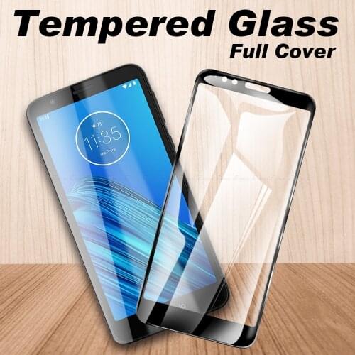 Protective Glass Screen Protector For Motorola Moto E7 E6s E6 E5 E4 Plus Z4 Z3 Z2 Force Play Tempered Glass Full Cover Film