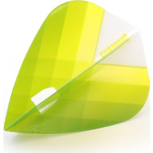 CUESOUL Green Dart Flights for AK6 Dart Stem -Standard/Kite/TearDrop Shape