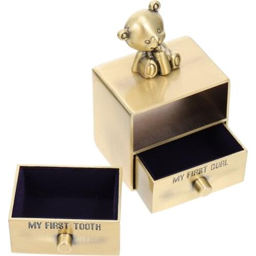 1Pc Kids Deciduous Tooth Storage Box Baby Teeth Keepsake Box Fetal Memory Box