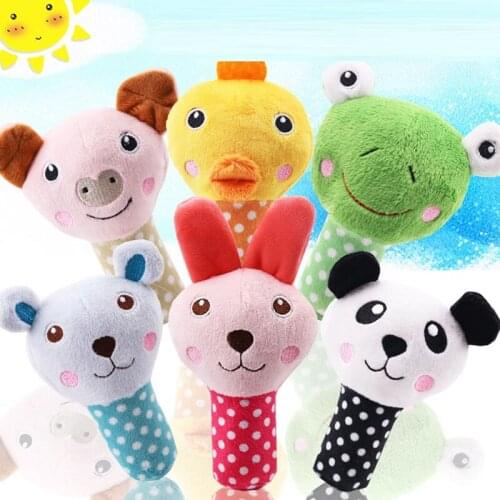 1pc Plush Dog Toys Squeaky Rabbit Pig Frog Panda Puppy Chew Toy Interactive Cat Toys Pet Dog Sound Toys for Small Medium Dogs