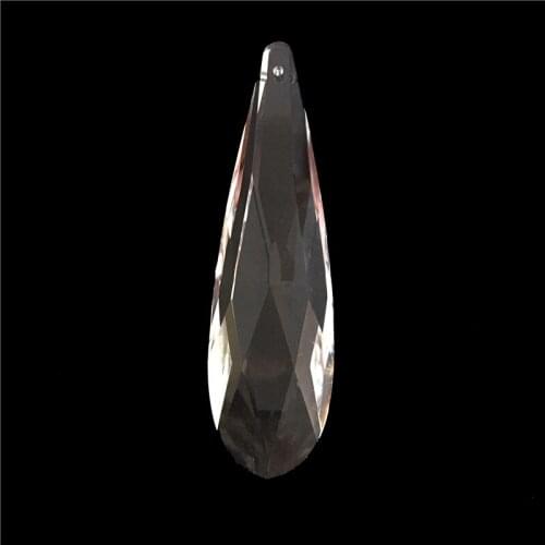 10pcs 120mm Crystal Chandelier Pendants Long Teardrop Clear Pendants For Diy Suncacther Prism Trimming Chandelier Parts Decor